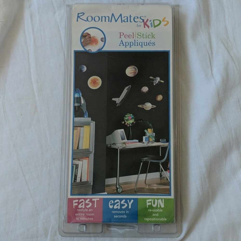 RoomMates for kids peel and stick appliques Space